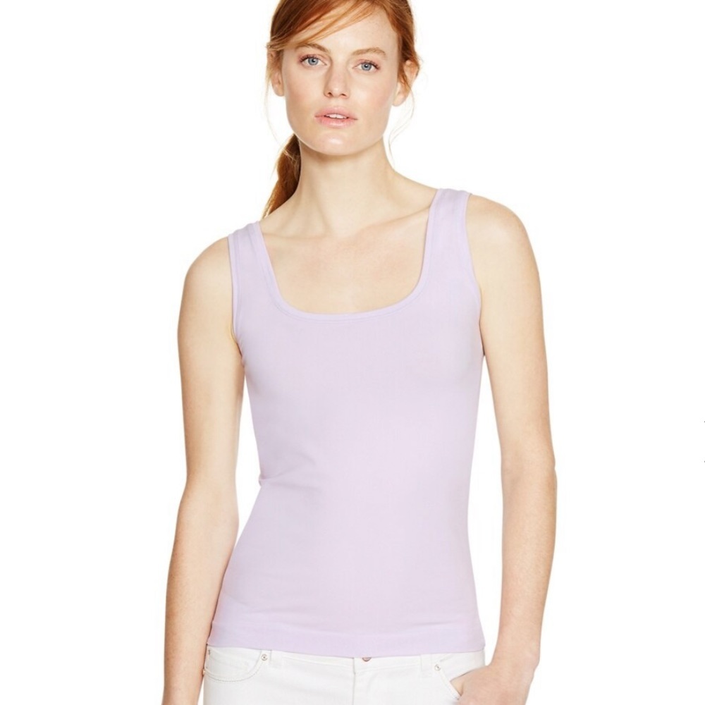 NWT WHBM Dual Neck Sleeveless Tank